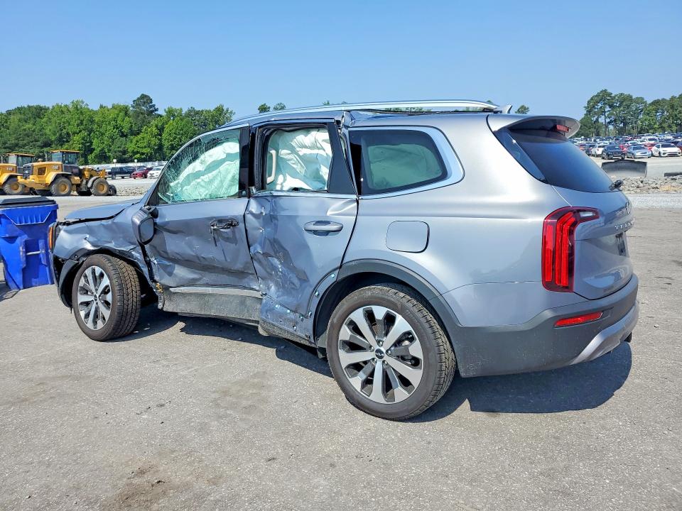 2022 Kia Telluride VIN 5XYP34HC9NG304022 COPART salvage auction — SIDE, Nc - Salvage Certificate Of Title, sold $1,250 on 2026-07-30 (photo 2)