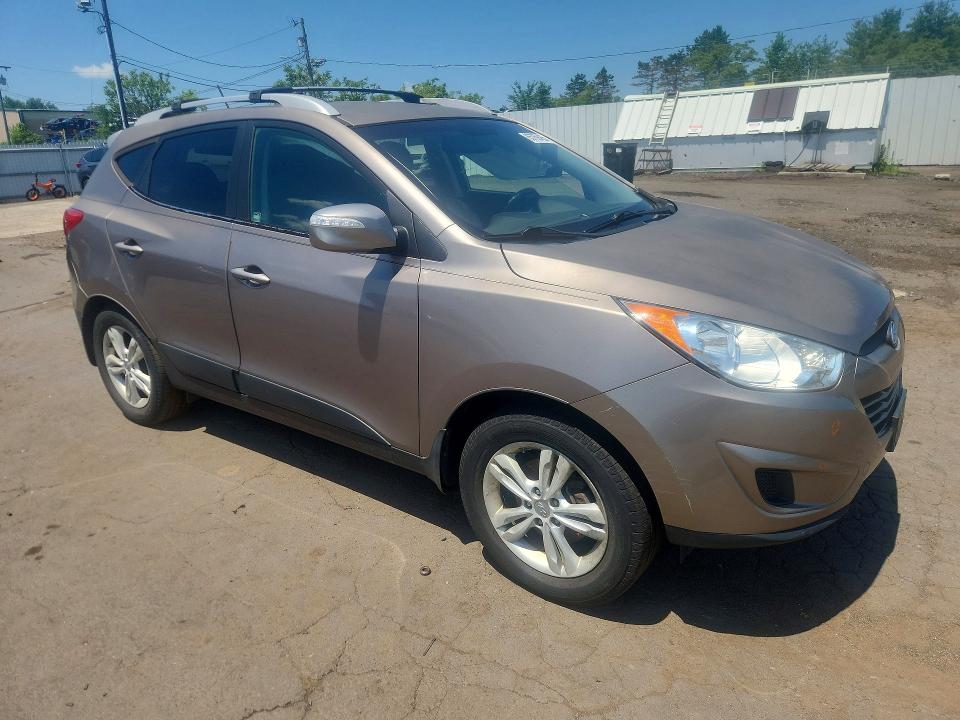 2012 Hyundai Tucson VIN KM8JUCAC4CU394923 COPART salvage auction — SIDE, Ct - Cert Of Title-Salvage, sold $1,700 on 2026-07-31 (photo 4)
