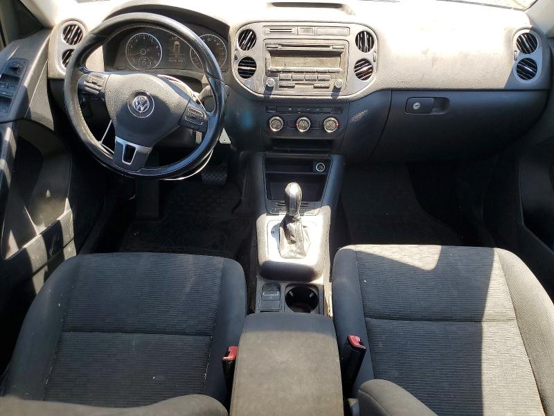 2013 Volkswagen Tiguan VIN WVGBV3AX3DW605524 COPART salvage auction — FRONT END, Co - Public - Salvage Title, sold $525 on 2026-08-06 (photo 8)