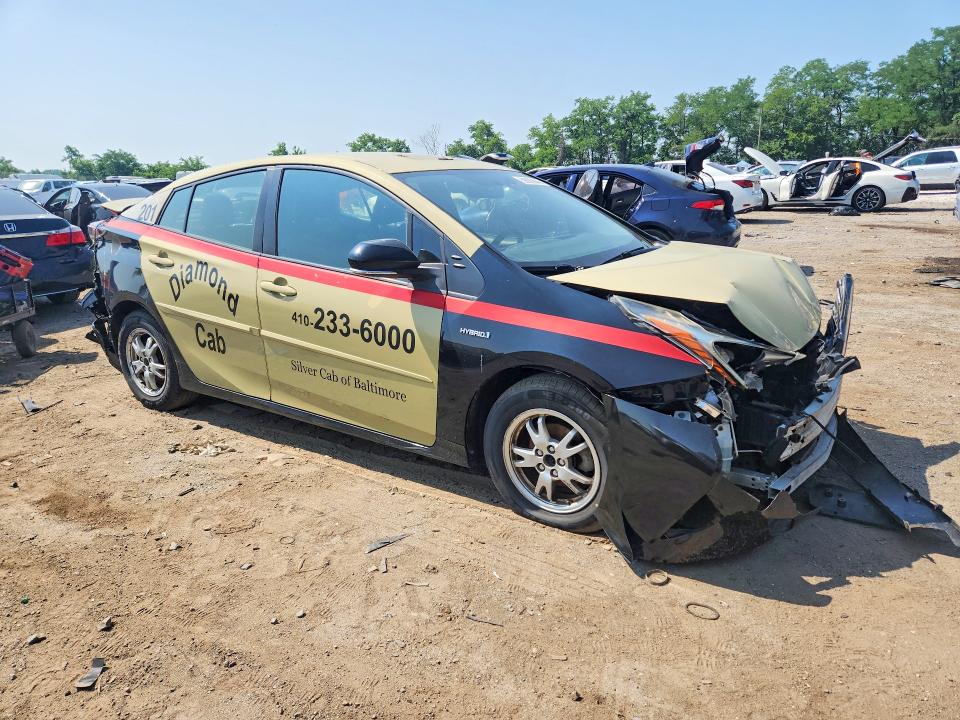2016 Toyota VIN JTDKBRFU2G3520193 COPART salvage auction — REAR END, Md - Cert Of Salvage > 75% Damage, sold $800 on 2026-07-28 (photo 4)