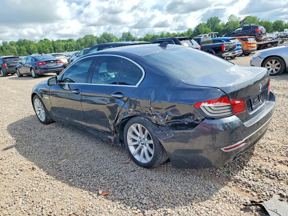 2014 BMW 5er VIN WBA5A7C5XED219435 COPART salvage auction — SIDE, Oh - Certificate Of Title, sold $2,000 on 2026-07-29 (photo 2)