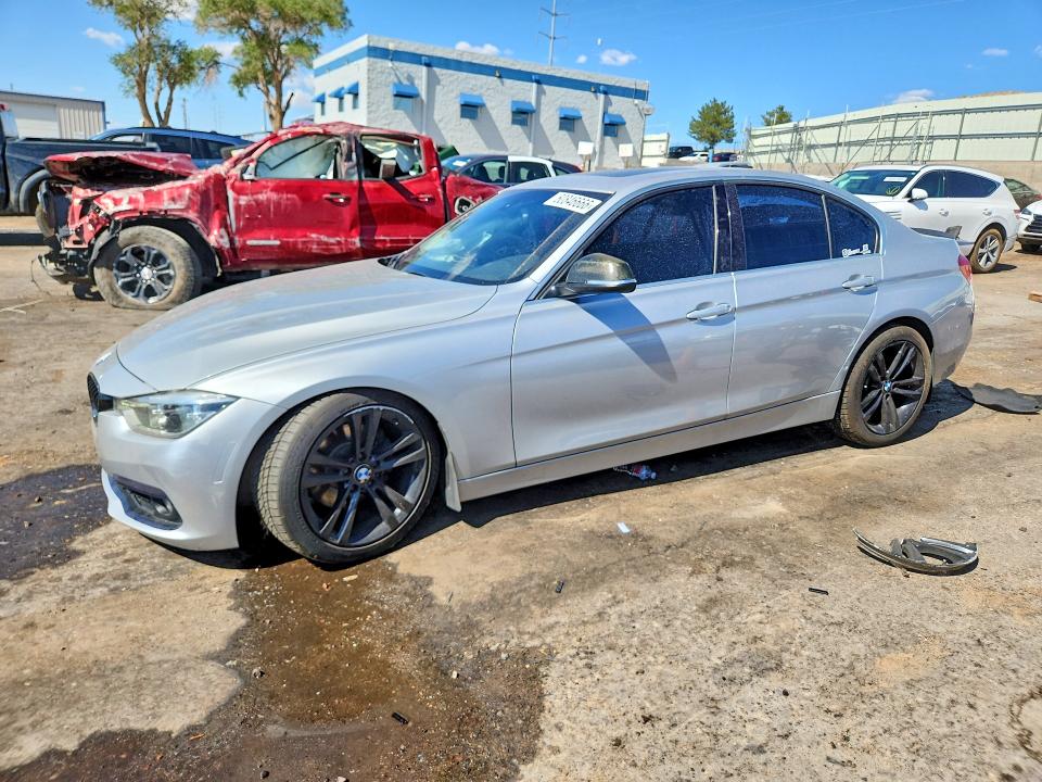2018 BMW 3er VIN WBA8B9C50JEE83311 COPART salvage auction — SIDE, Nm - Cert Of Title-Salvage, sold $1,300 on 2026-08-20 (photo 1)