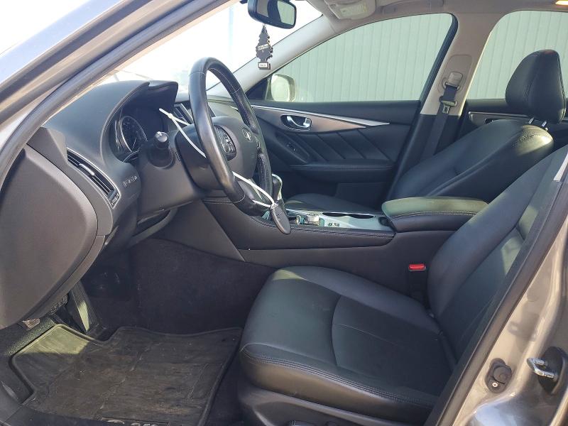2017 Infiniti Q50 VIN JN1EV7AR7HM840507 COPART salvage auction — NORMAL WEAR, Oh - Cert Of Title-Rebuilt Salvage (P), sold $1,600 on 2026-07-09 (photo 7)