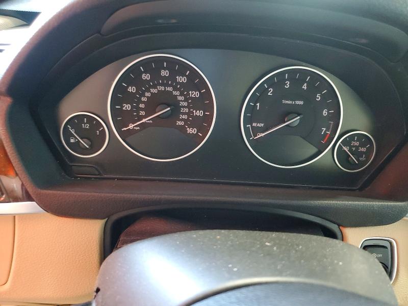 2015 BMW 3er VIN WBA3B5C5XFF962210 COPART salvage auction — FRONT END, Ny - Mv-907A Salvage Certificate, sold $825 on 2026-08-10 (photo 9)