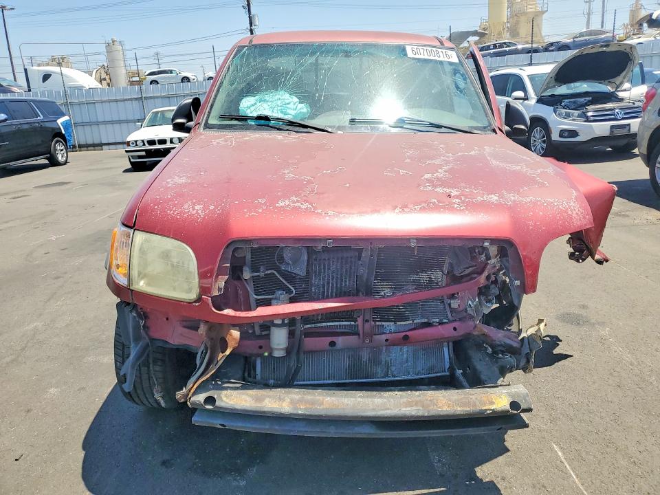 2002 Toyota Tundra VIN 5TBRT34182S316127 COPART salvage auction — FRONT END, CA - SALVAGE CERTIFICATE, sold $1,250 on 2026-07-27 (photo 5)
