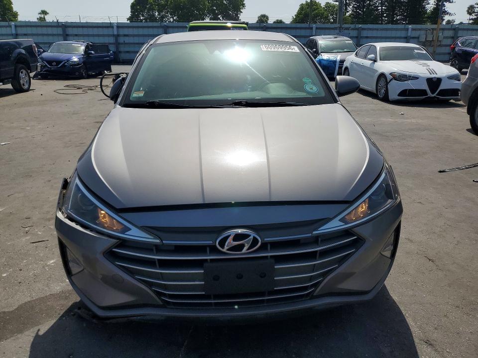 2020 Hyundai Elantra VIN KMHD84LF5LU105269 COPART salvage auction — SIDE, Fl - Certificate Of Destruction, sold $2,200 on 2026-07-29 (photo 5)