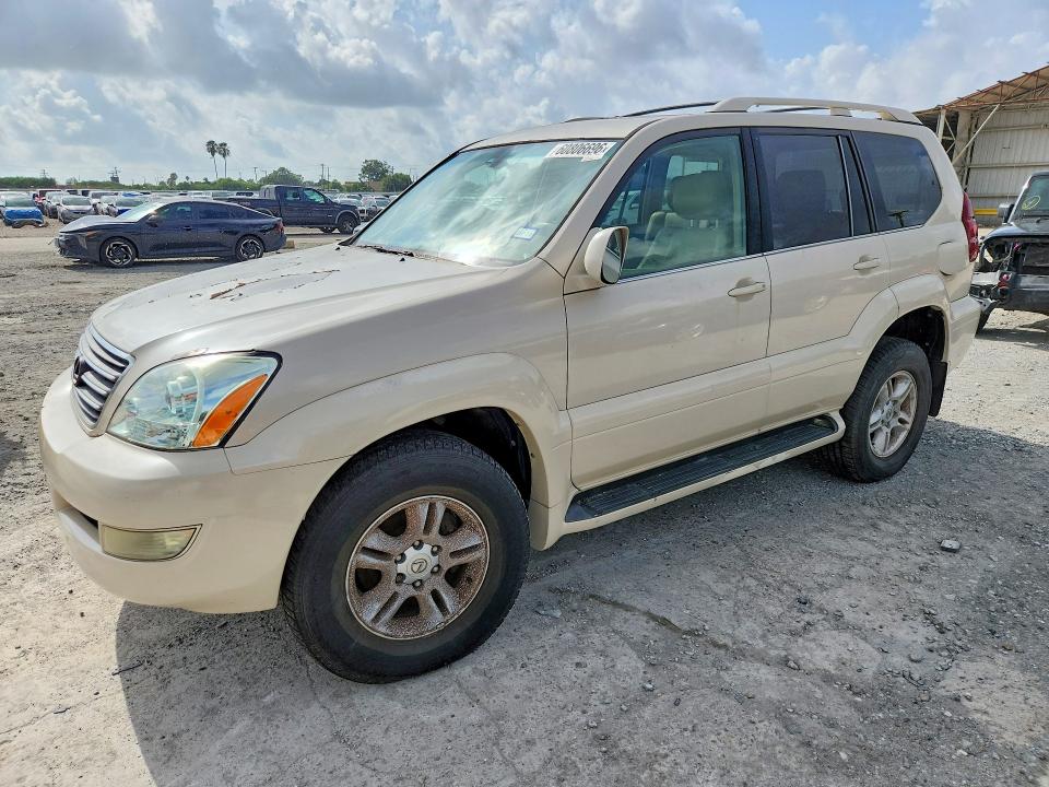 2003 Lexus Gx 470 VIN JTJBT20X930014313 COPART salvage auction — MECHANICAL, Tx - Certificate Of Title (P), sold $3,800 on 2026-07-28 (photo 1)