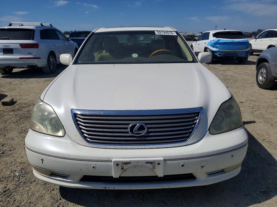 2005 Lexus Ls 430 VIN JTHBN36F155014750 COPART salvage auction — MINOR DENT/SCRATCHES, Ca - Dis/Dlr/Exp Only Clean Title, sold $450 on 2026-07-16 (photo 5)
