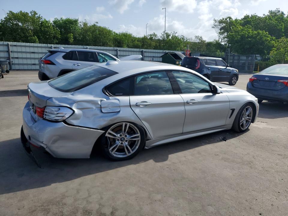 2016 BMW 4er VIN WBA4A9C59GG508797 COPART salvage auction — REAR END, Fl - Cert Of Title Slvg Rebuildable, sold $3,150 on 2026-07-20 (photo 3)