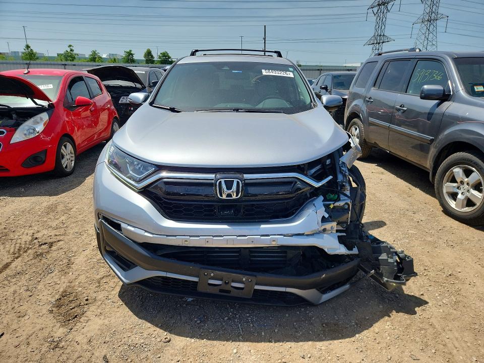 2021 Honda Cr-v VIN 5J6RW2H89ML016577 COPART salvage auction — FRONT END, Il - Salvage Certificate, sold $9,700 on 2026-07-28 (photo 5)