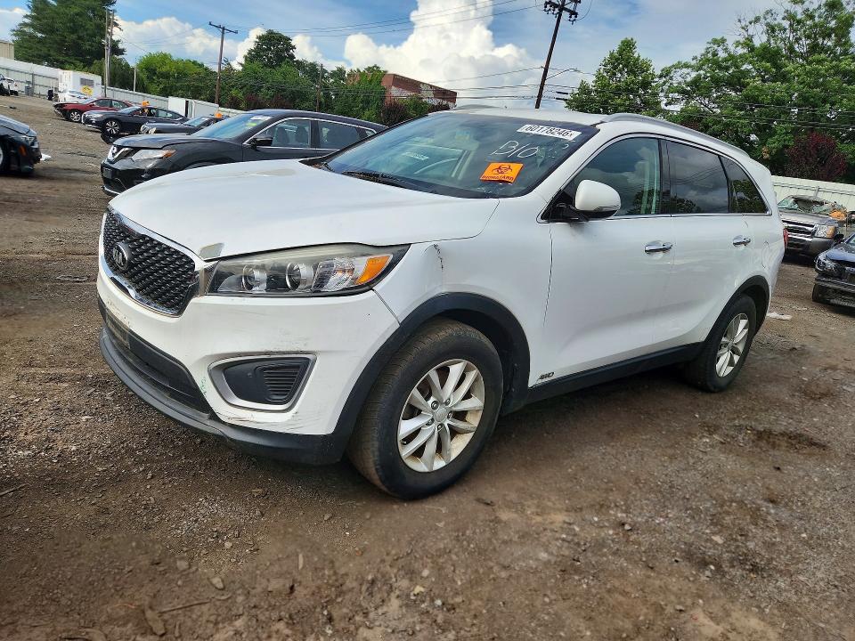 2016 Kia Sorento VIN 5XYPGDA31GG044734 COPART salvage auction — MECHANICAL, Ct - Certificate Of Title, sold $1,350 on 2026-07-17 (photo 1)