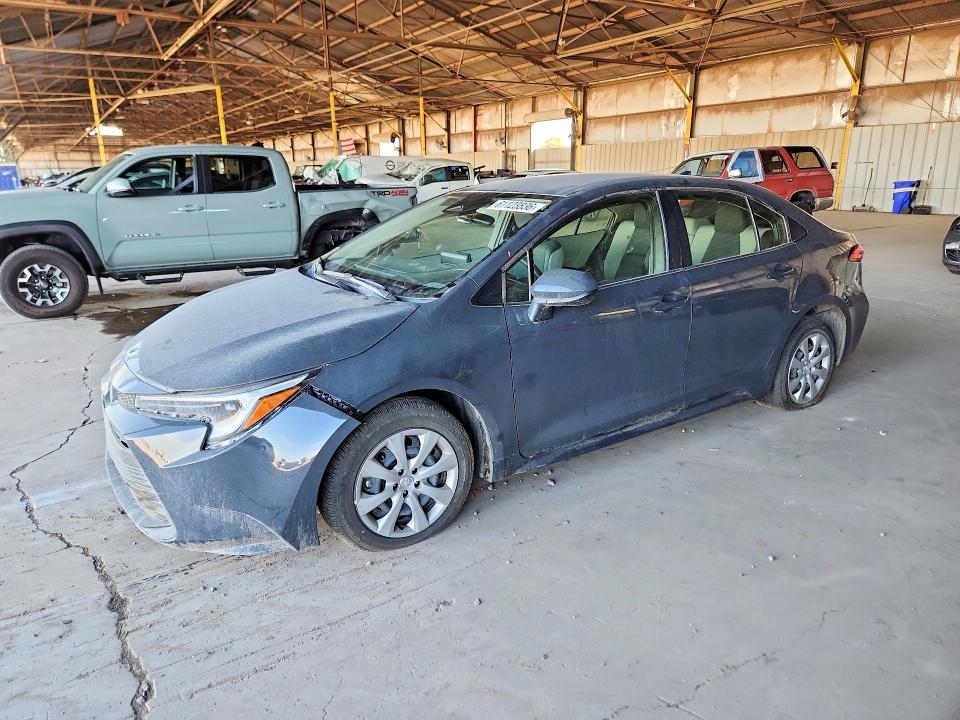 2025 Toyota Corolla VIN JTDBCMFE6S3110496 COPART salvage auction — FRONT END, AZ - CERTIFICATE OF TITLE, sold $11,500 on 2026-07-29 (photo 1)