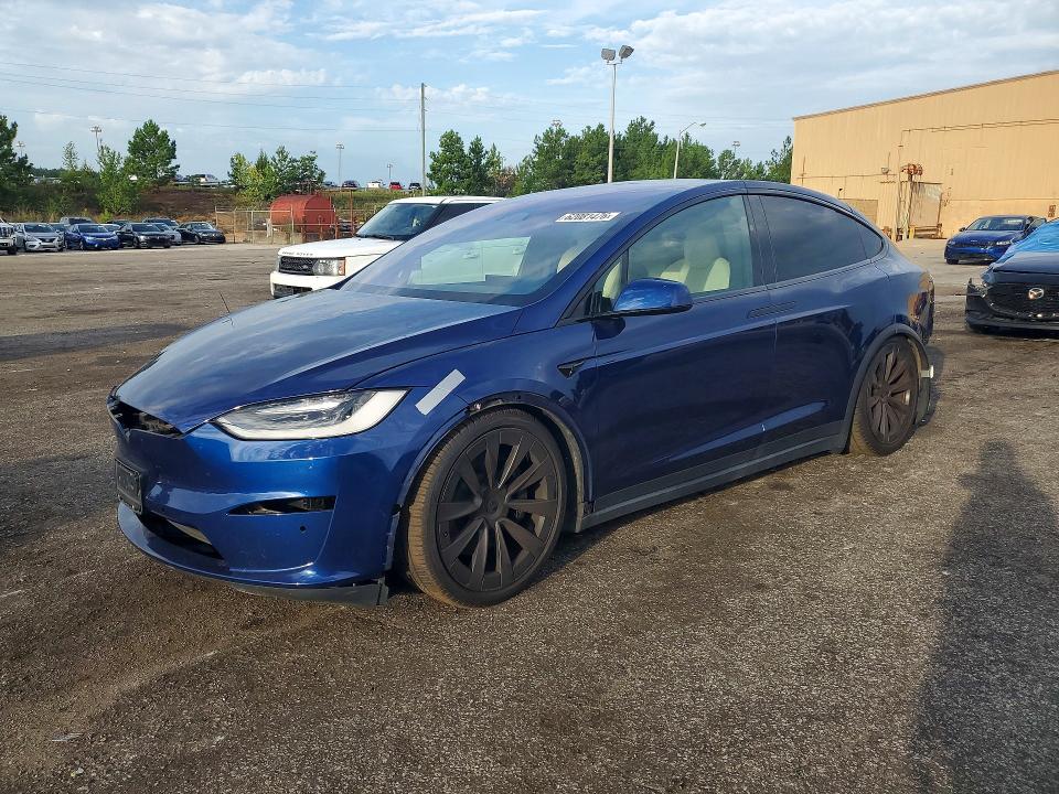 2023 Tesla Model x VIN 7SAXCBE51PF367154 — COPART salvage auction photo
