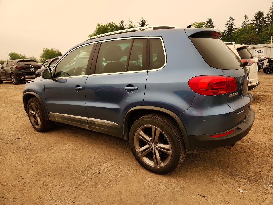 2017 Volkswagen Tiguan VIN WVGLV7AX8HK010046 COPART salvage auction — FRONT END, ON - PERMIT NO BRAND - UNFIT, sold $3,050 on 2026-08-04 (photo 2)