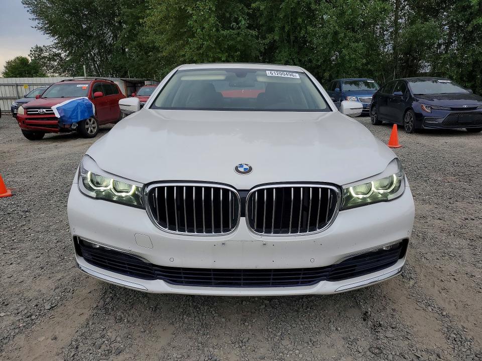 2016 BMW 7er VIN WBA7E2C53GG504155 COPART salvage auction — SIDE, WA - BILL OF SALE, sold $60 on 2026-07-27 (photo 5)