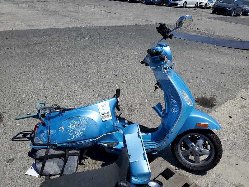 2007 Vespa Lx VIN ZAPM448F075008620 COPART salvage auction — ALL OVER, Ca - Salvage Certificate, sold $175 on 2026-08-20 (photo 1)