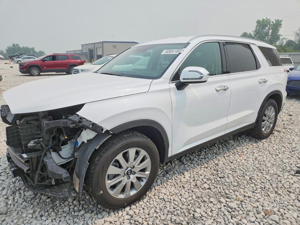2025 Hyundai Palisade VIN KM8R2DGE5SU821659 COPART salvage auction — ALL OVER, MI - CERTIFICATE OF TITLE, sold $4,100 on 2026-07-23 (photo 1)