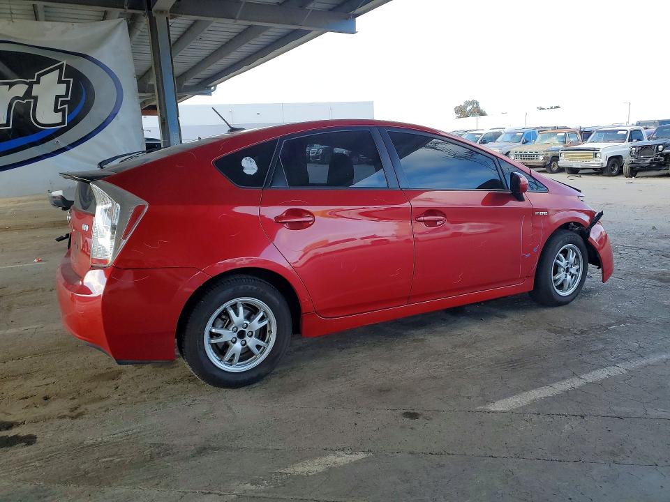 2011 Toyota Prius VIN JTDKN3DU9B0279797 COPART salvage auction — FRONT END, Ca - Salvage Certificate, sold $625 on 2026-07-07 (photo 3)