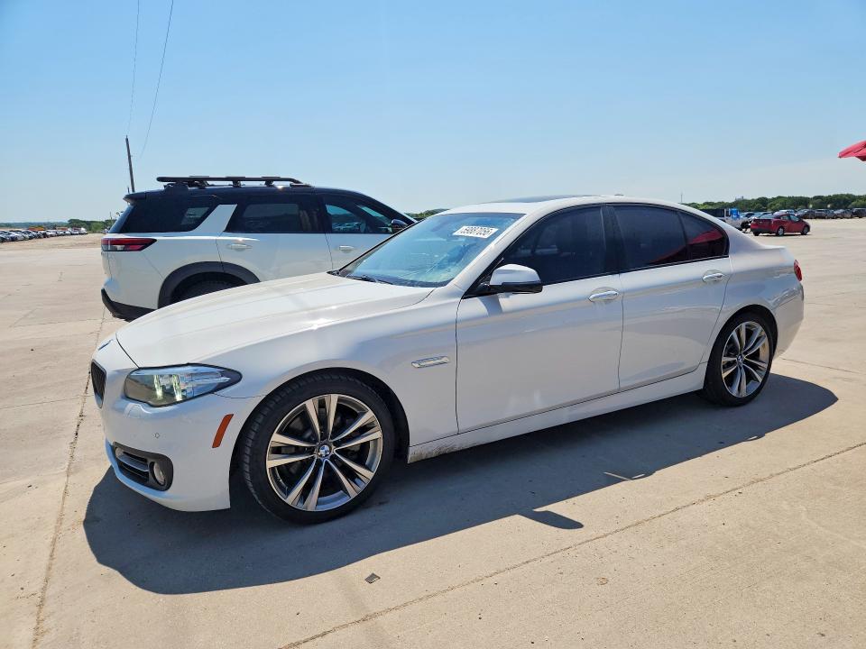 2016 BMW 5er VIN WBA5A5C52GG354902 COPART salvage auction — NORMAL WEAR, Tx - Certificate Of Title, sold $4,250 on 2026-07-20 (photo 1)