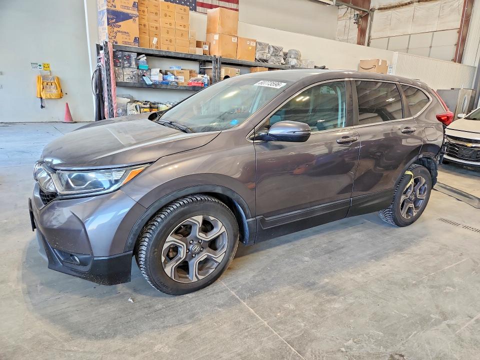 2018 Honda Cr-v VIN 7FARW2H58JE076896 COPART salvage auction — REAR END, NE - CERT OF TITLE-SALVAGE, sold $225 on 2026-07-28 (photo 1)