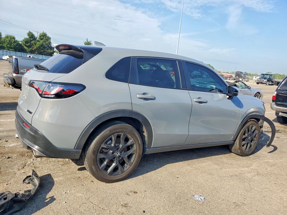 2025 Honda Hr-v VIN 3CZRZ2H59SM704278 COPART salvage auction — FRONT END, In - Certificate Of Title (P), sold $12,800 on 2026-07-29 (photo 3)