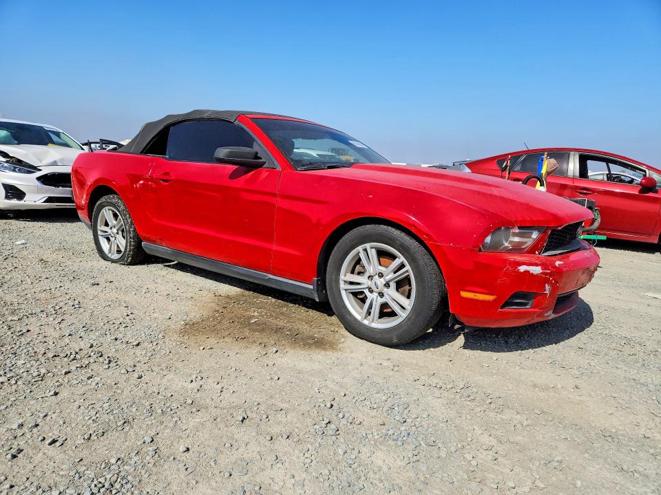 2012 Ford Mustang VIN 1ZVBP8EM7C5207617 COPART salvage auction — FRONT END, Ca - Dis/Dlr/Exp Only Clean Title, sold $300 on 2026-07-24 (photo 4)