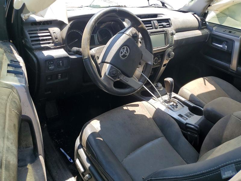 2016 Toyota 4runner VIN JTEBU5JR5G5362468 COPART salvage auction — MINOR DENT/SCRATCHES, MS - CERT OF TITLE-SALVAGED, sold $4,950 on 2026-07-27 (photo 8)