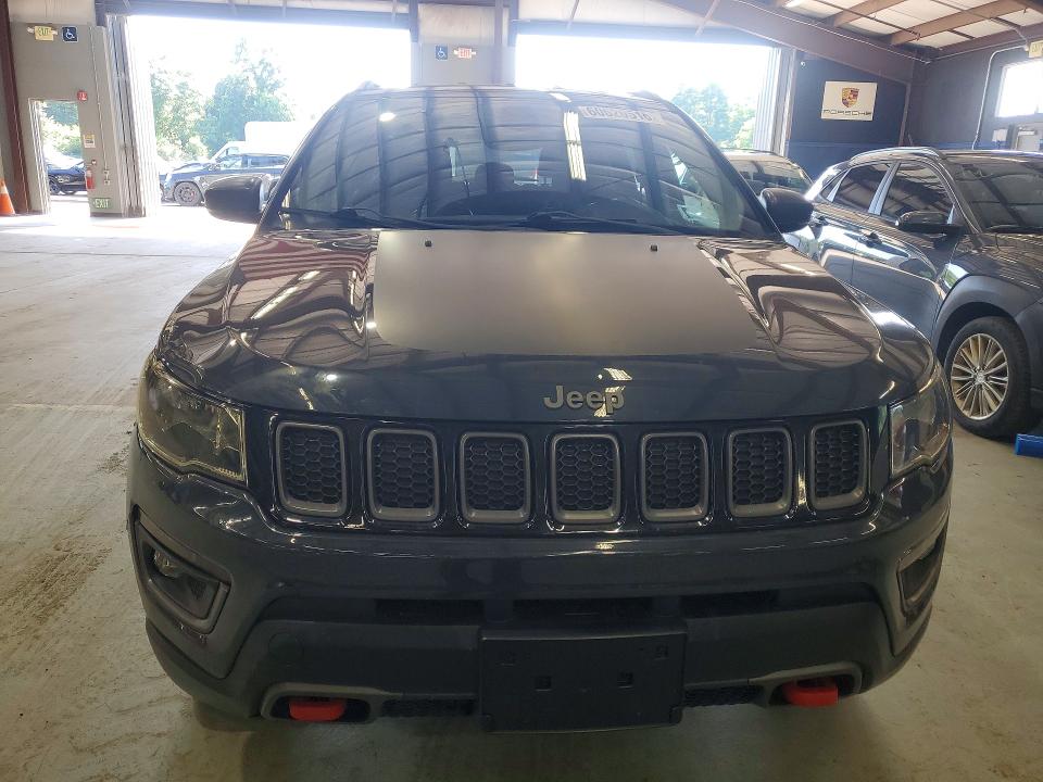 2017 Jeep Compass VIN 3C4NJDDB0HT630721 COPART salvage auction — FRONT END, MI - CERTIFICATE OF TITLE (P), sold $3,800 on 2026-09-03 (photo 5)