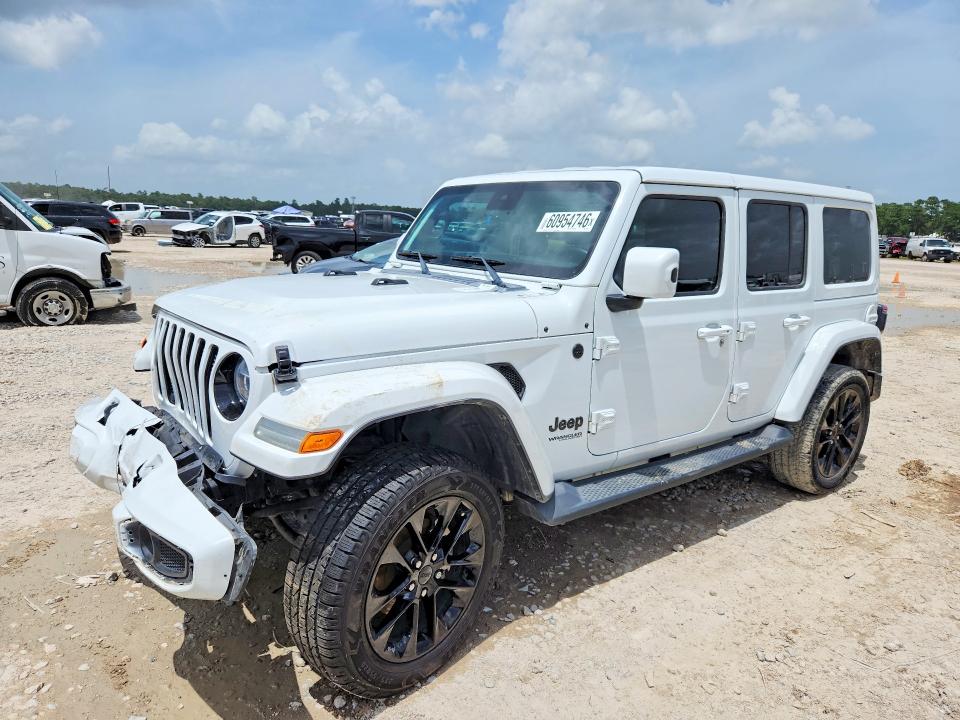 2021 Jeep Wrangler / VIN 1C4HJXEN8MW526134 COPART salvage auction — FRONT END, Tx - Certificate Of Title, sold $12,600 on 2026-07-28 (photo 1)