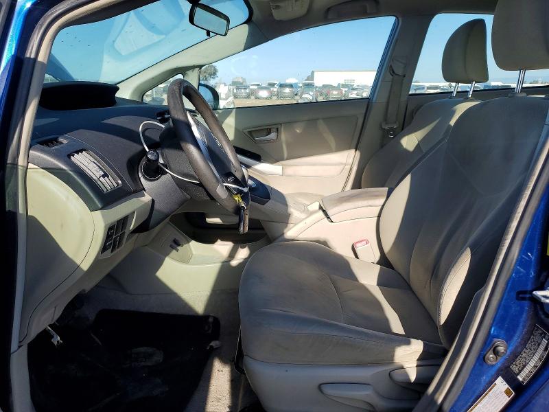 2010 Toyota Prius VIN JTDKN3DU3A1252149 COPART salvage auction — MECHANICAL, CA - DIS/DLR/EXP ONLY CLEAN TITLE, sold $950 on 2026-07-30 (photo 7)