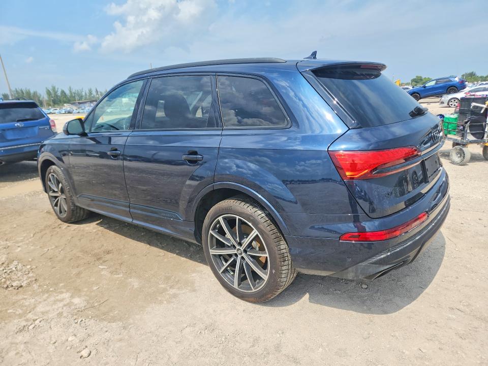 2025 Audi Q7 VIN WA1LCBF72SD020499 COPART salvage auction — MECHANICAL, FL - CERT OF TITLE SLVG REBUILDABLE, sold $15,200 on 2026-07-28 (photo 2)