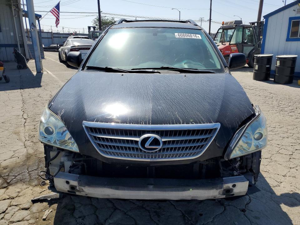 2008 Lexus Rx 400h VIN JTJHW31U782863167 COPART salvage auction — FRONT END, Ca - Salvage Certificate, sold $775 on 2026-07-30 (photo 5)