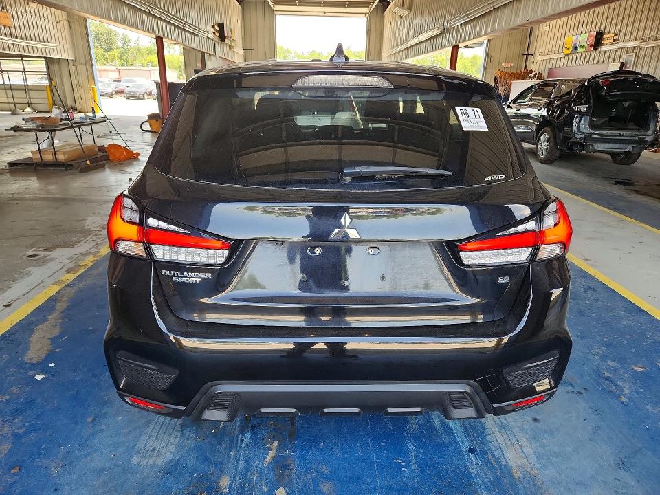2020 Mitsubishi Outlander VIN JA4AR3AUXLU009857 COPART salvage auction — FRONT END, Wv - Certificate Of Title, sold $3,350 on 2026-07-20 (photo 6)