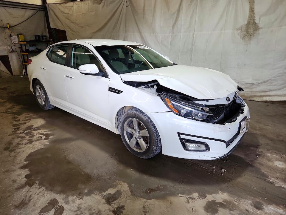2015 Kia Optima VIN KNAGM4A75F5662364 COPART salvage auction — FRONT END, Pa - Certificate Of Salvage, sold $175 on 2026-07-23 (photo 4)
