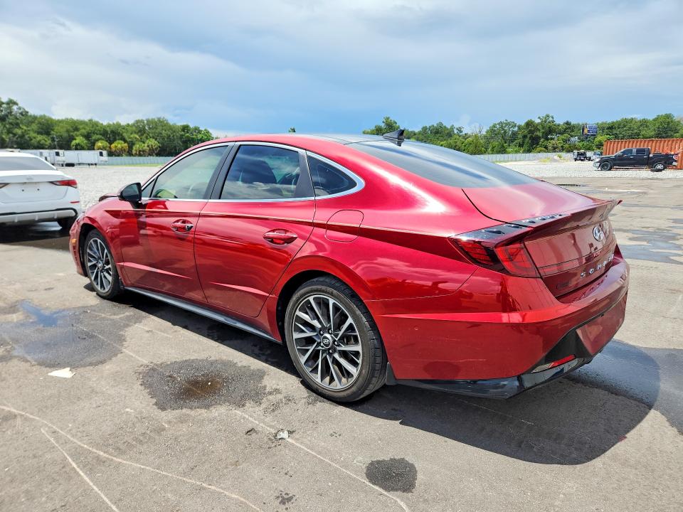 2023 Hyundai Sonata VIN KMHL34J25PA270174 COPART salvage auction — FRONT END, Fl - Certificate Of Destruction, sold $6,000 on 2026-07-20 (photo 2)