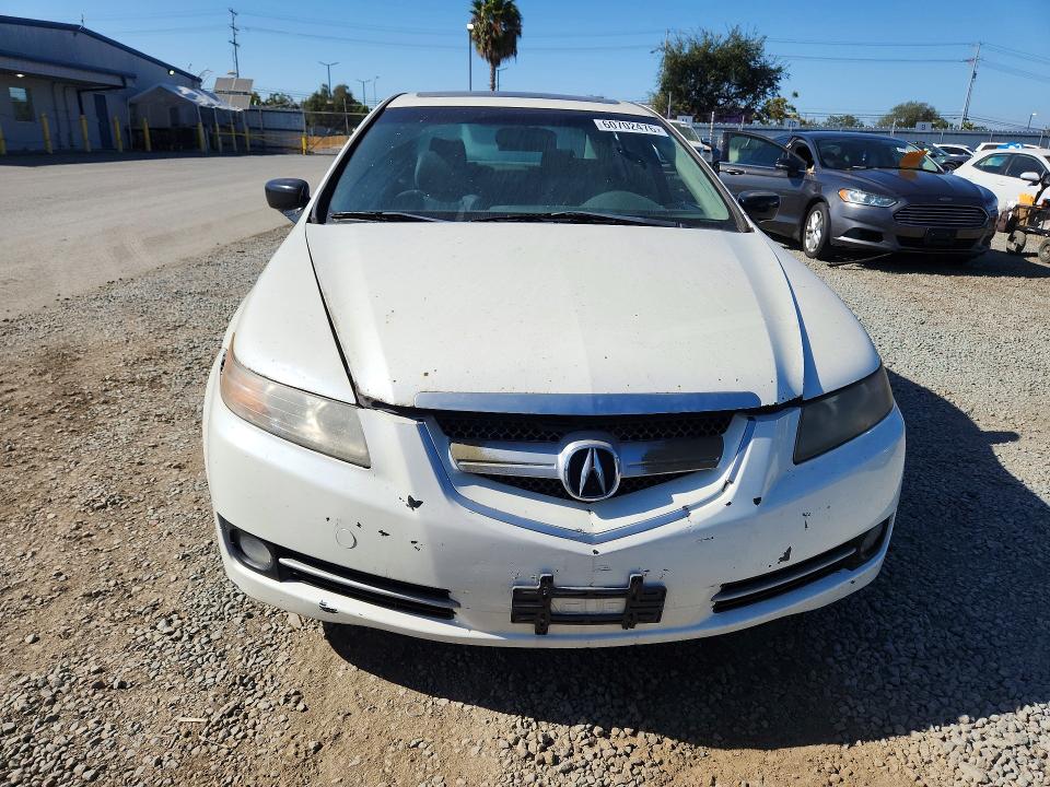 2007 Acura Tl VIN 19UUA66297A043154 COPART salvage auction — REAR END, CA - CERT OF TITLE-SALVAGED, sold $275 on 2026-07-24 (photo 5)