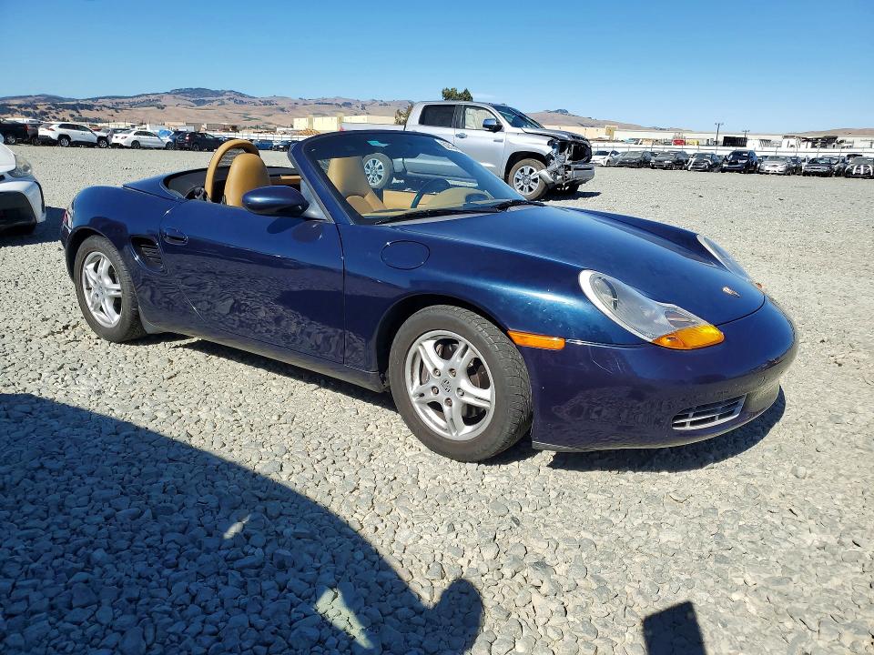 1999 Porsche Boxster VIN WP0CA298XXU621019 COPART salvage auction — MINOR DENT/SCRATCHES, CA - SALVAGE CERTIFICATE, sold $1,500 on 2026-08-10 (photo 4)