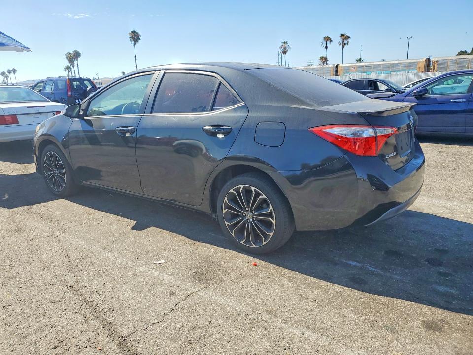 2015 Toyota Corolla VIN 5YFBURHE7FP180044 COPART salvage auction — VANDALISM, Ca - Salvage Certificate, sold $60 on 2026-07-21 (photo 2)