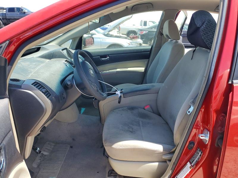2009 Toyota Prius VIN JTDKB20U797869328 COPART salvage auction — REAR END, CA - SALVAGE CERTIFICATE, sold $575 on 2026-07-28 (photo 7)