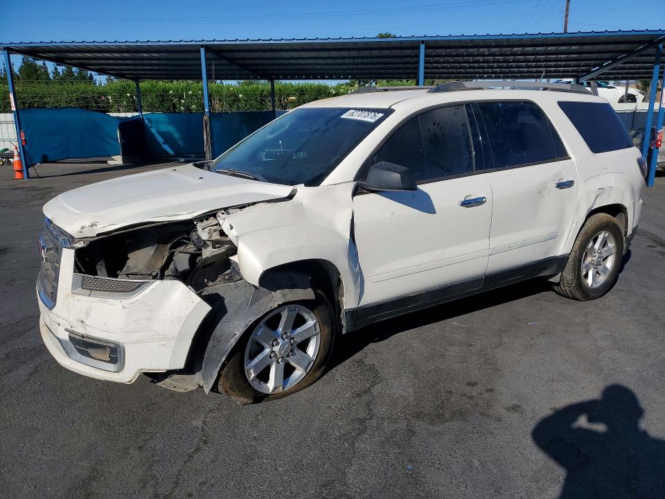 2014 Gmc Acadia VIN 1GKKVPKD3EJ371422 COPART salvage auction — FRONT END, Ca - Salvage Certificate, sold $500 on 2026-09-08 (photo 1)