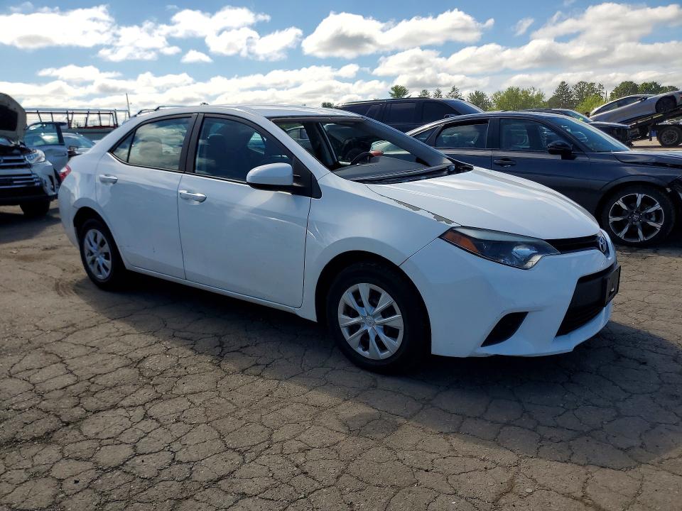 2016 Toyota Corolla VIN 5YFBURHE2GP432140 COPART salvage auction — ROOF, Pa - Certificate Of Salvage, sold $4,050 on 2026-07-14 (photo 4)