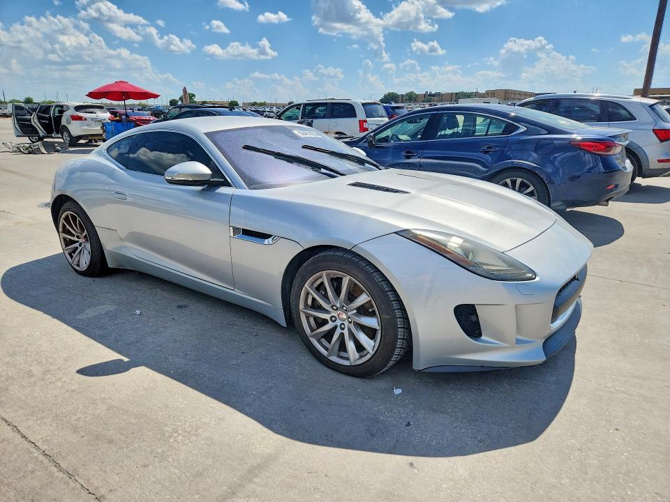 2017 Jaguar F-type VIN SAJWA6ATXH8K36916 COPART salvage auction — MECHANICAL, Tx - Certificate Of Title (P), sold $8,600 on 2026-07-27 (photo 4)