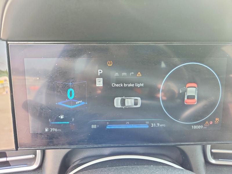 2025 Hyundai Elantra VIN KMHLP4DG9SU028989 COPART salvage auction — FRONT END, Oh - Certificate Of Title, sold $13,900 on 2026-07-20 (photo 9)