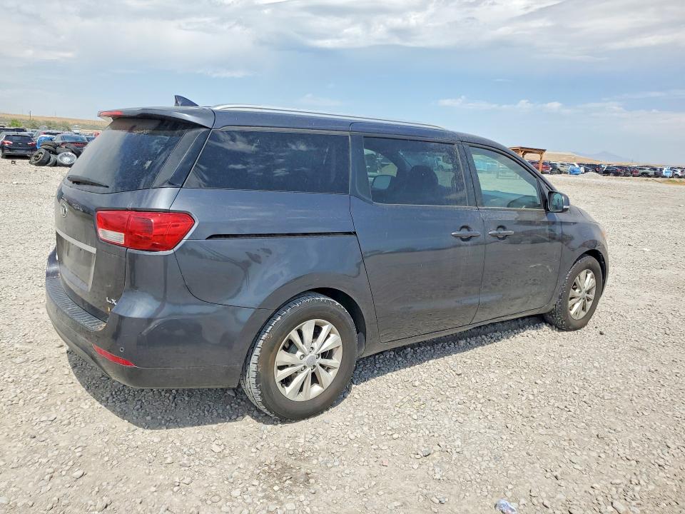 2017 Kia SEDONA VIN KNDMB5C11H6251261 COPART salvage auction — MECHANICAL, Ut - Certificate Of Title, sold $650 on 2026-07-31 (photo 3)