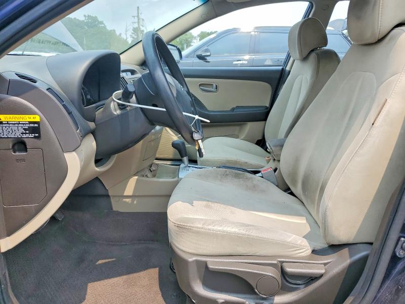 2008 Hyundai Elantra VIN KMHDU46D48U420139 COPART salvage auction — REAR END, PA - CERTIFICATE OF SALVAGE, sold $400 on 2026-07-27 (photo 7)