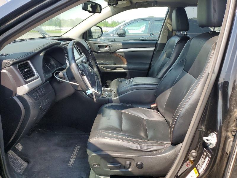2015 Toyota Highlander VIN 5TDJKRFH8FS193052 COPART salvage auction — FRONT END, On - Permit Salvage, sold $4,100 on 2026-07-28 (photo 7)