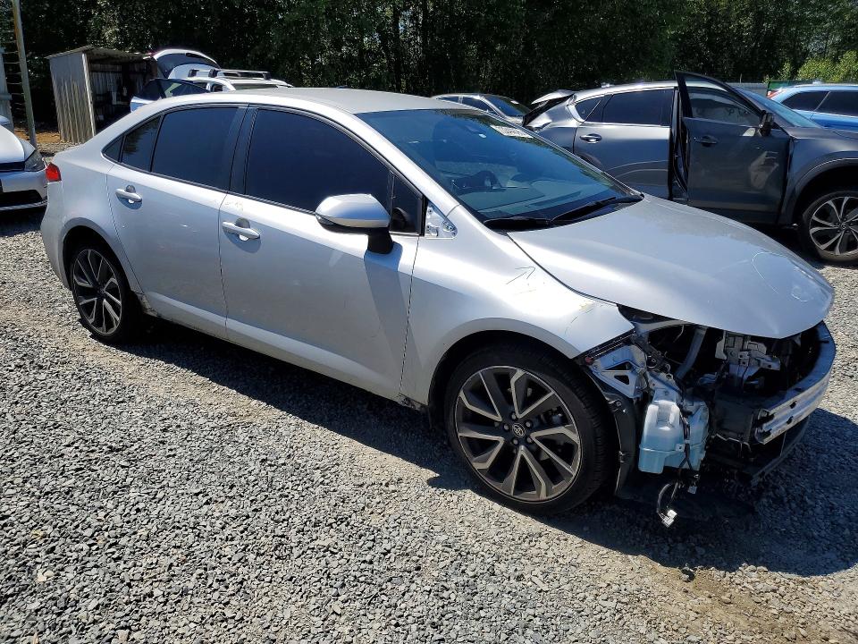 2021 Toyota Corolla VIN JTDS4MCE8MJ062791 COPART salvage auction — FRONT END, Wa - Bill Of Sale, sold $5,800 on 2026-07-13 (photo 4)