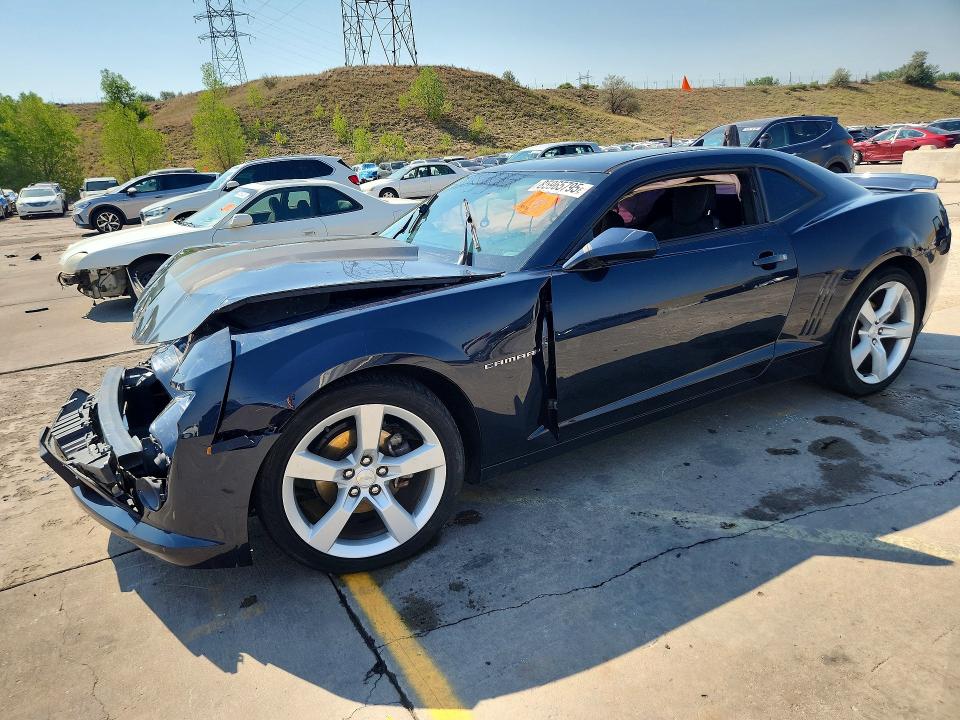 2014 Chevrolet Camaro VIN 2G1FB1E35E9213478 COPART salvage auction — FRONT END, Co - Public - Salvage Title, sold $275 on 2026-07-22 (photo 1)