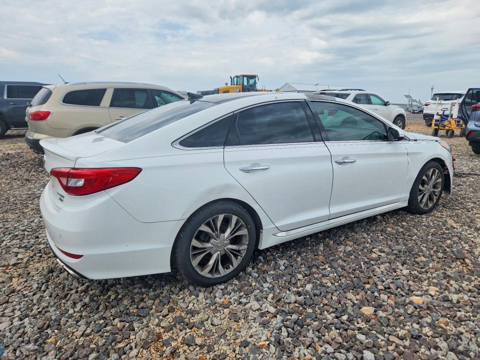 2015 Hyundai Sonata VIN 5NPE34AB3FH250672 COPART salvage auction — SIDE, Il - Certificate Of Title (P), sold $800 on 2026-07-30 (photo 3)