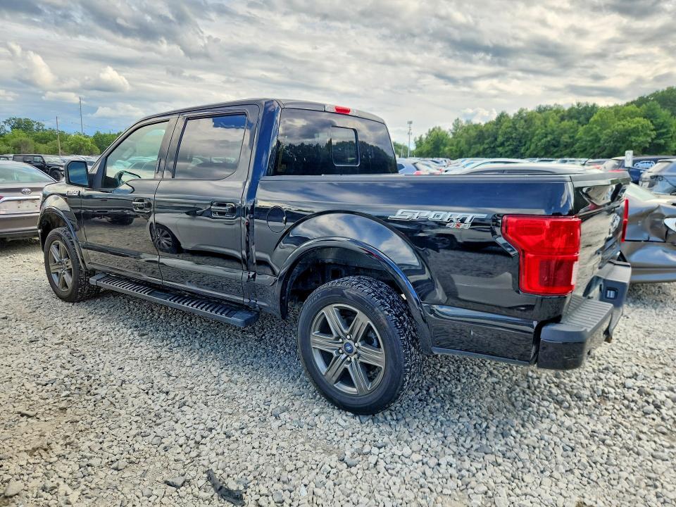 2020 Ford F-150 VIN 1FTEW1EP0LFB58808 COPART salvage auction — FRONT END, Ma - Certificate Of Title, sold $375 on 2026-07-23 (photo 2)